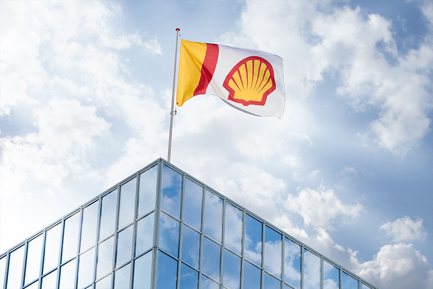 shell flag